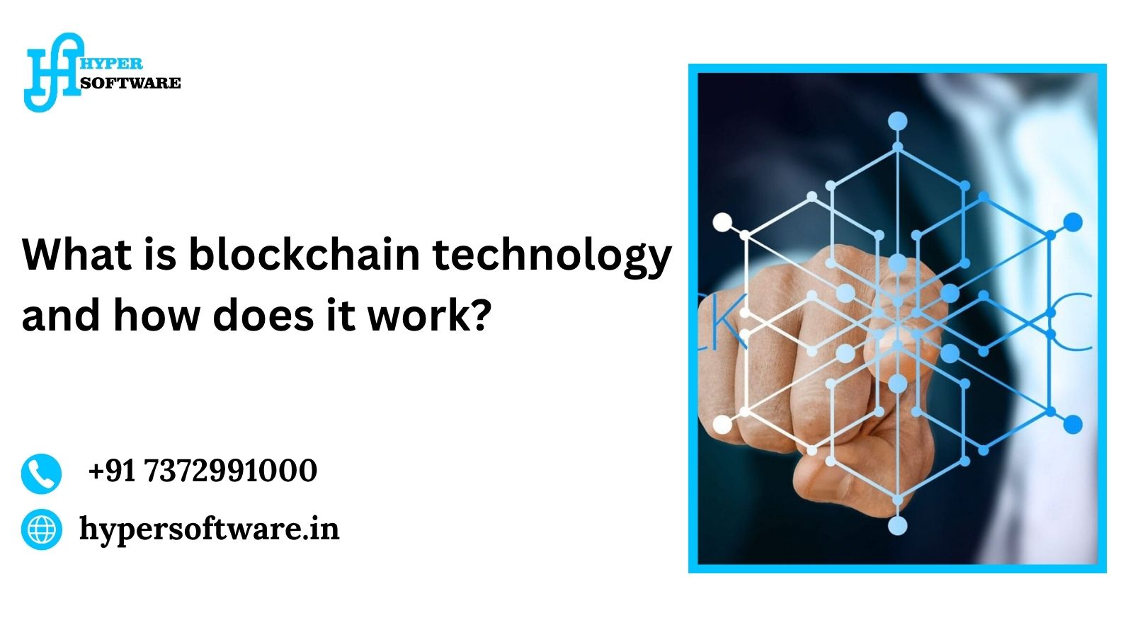 What is blockchain technology and how does it work?  Image