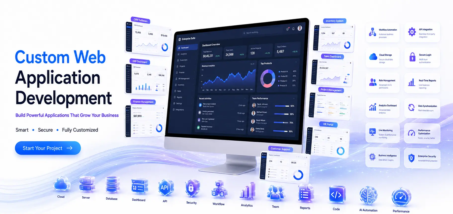 Custom Web Application